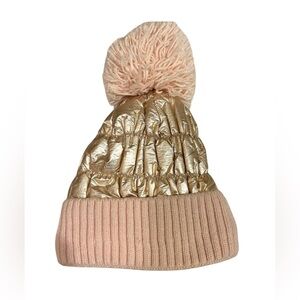 Beautiful Rose Gold winter hat